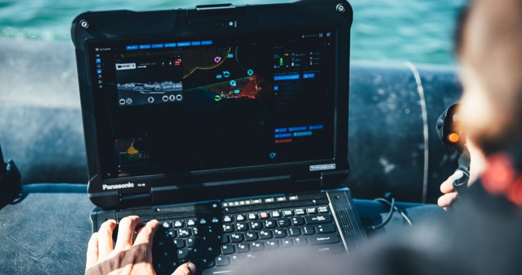Minerva command and control software.