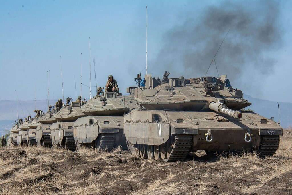 The Merkava IV tank makes its introduction to the 7th Armored Brigade.