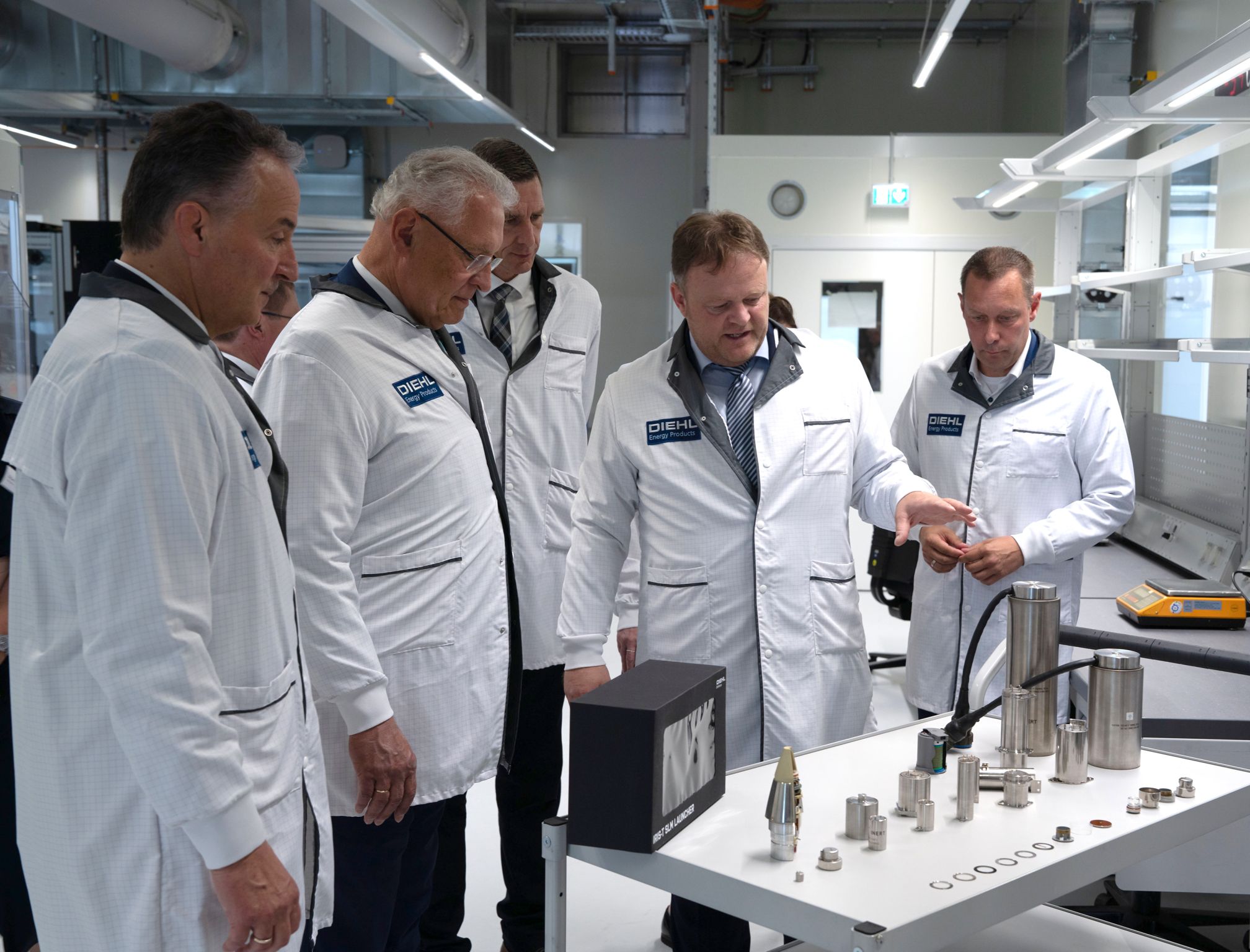 Diehl Defence expands its production capabilities as subsidiary Diehl Energy Products opens the new Battery Tech Hub in Röthenbach.