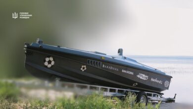 A Magura V7 unmanned surface vessel for the Ukrainian Defence Intelligence. Photo: Ukrainian Ministry of Defence
