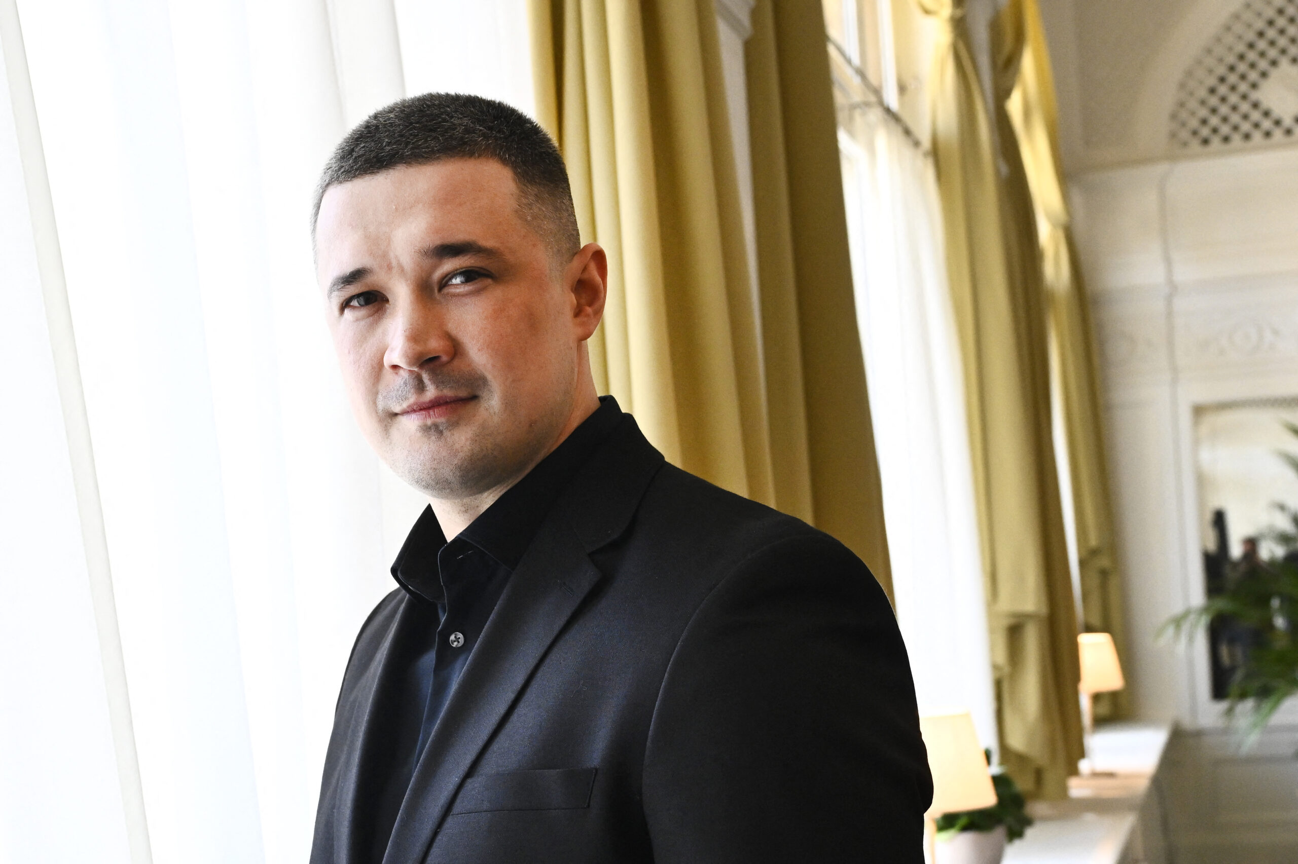 Ukrainian Defense Minister Mykhailo Fedorov after a press conference in Stockholm, Sweden May 7, 2026.