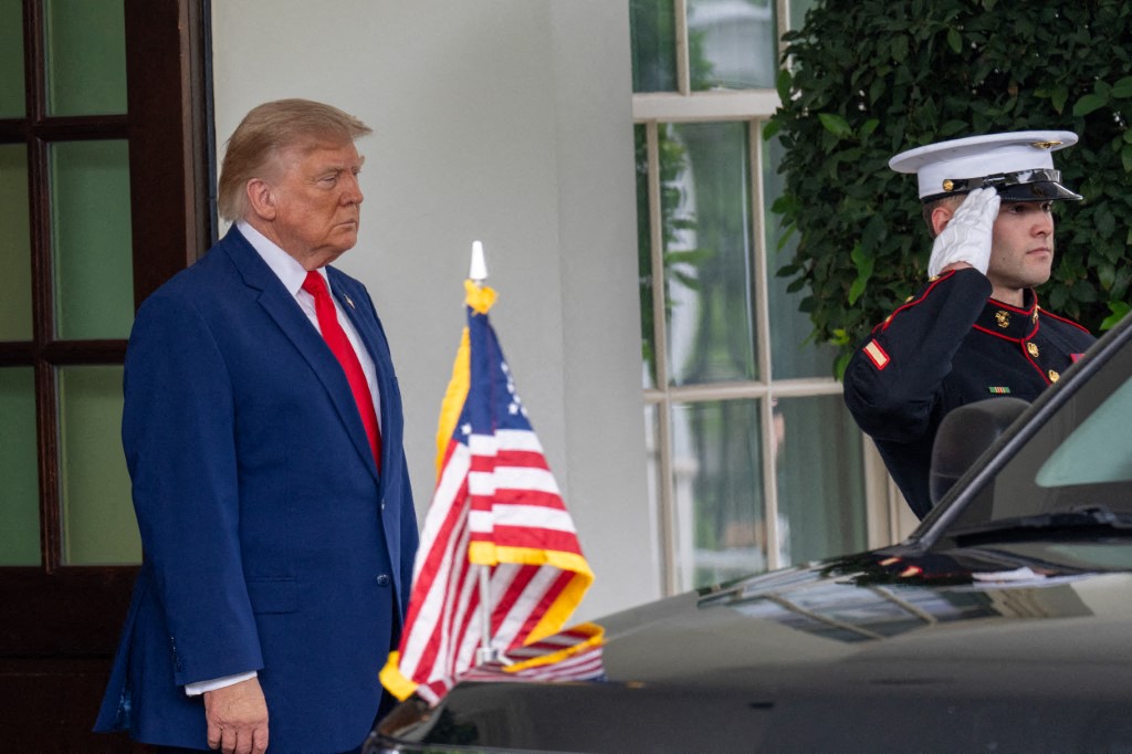US President Donald Trump