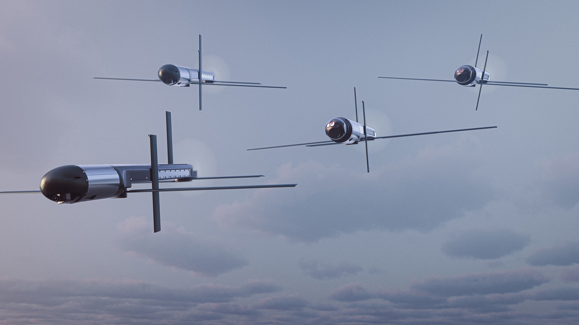 Mayhem 10 multirole unmanned aerial systems. Photo: AeroVironment