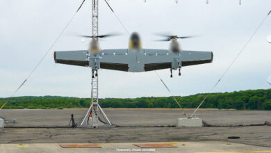 Nomad 100 vertical takeoff and landing (VTOL) drone. Photo: Sikorsky/Lockheed Martin