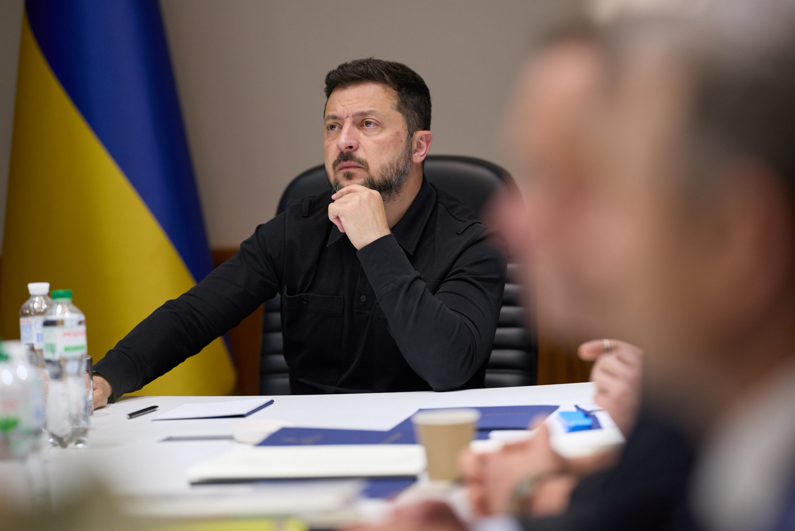 Ukrainian President Volodymyr Zelensky.