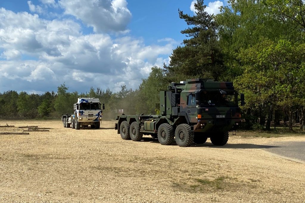 Rheinmetall delivered autonomous logistics training for UK Armed Forces.