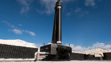 Rocket Lab’s launch deck.