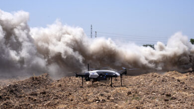 APUS 25 vertical takeoff and landing drone. Photo: Israel Aerospace Industries