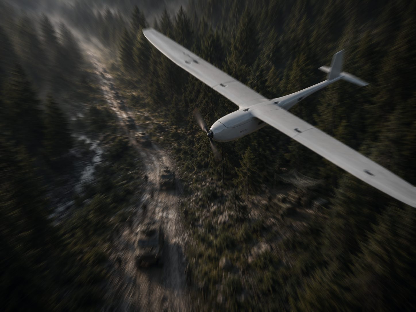 The RQ-35 Heidrun unmanned aerial system. Photo: Sky-Watch A/S