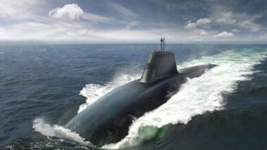 Artist's impression of a Royal Navy Dreadnought-class ballistic missile submarine. Image: UK Royal Navy
