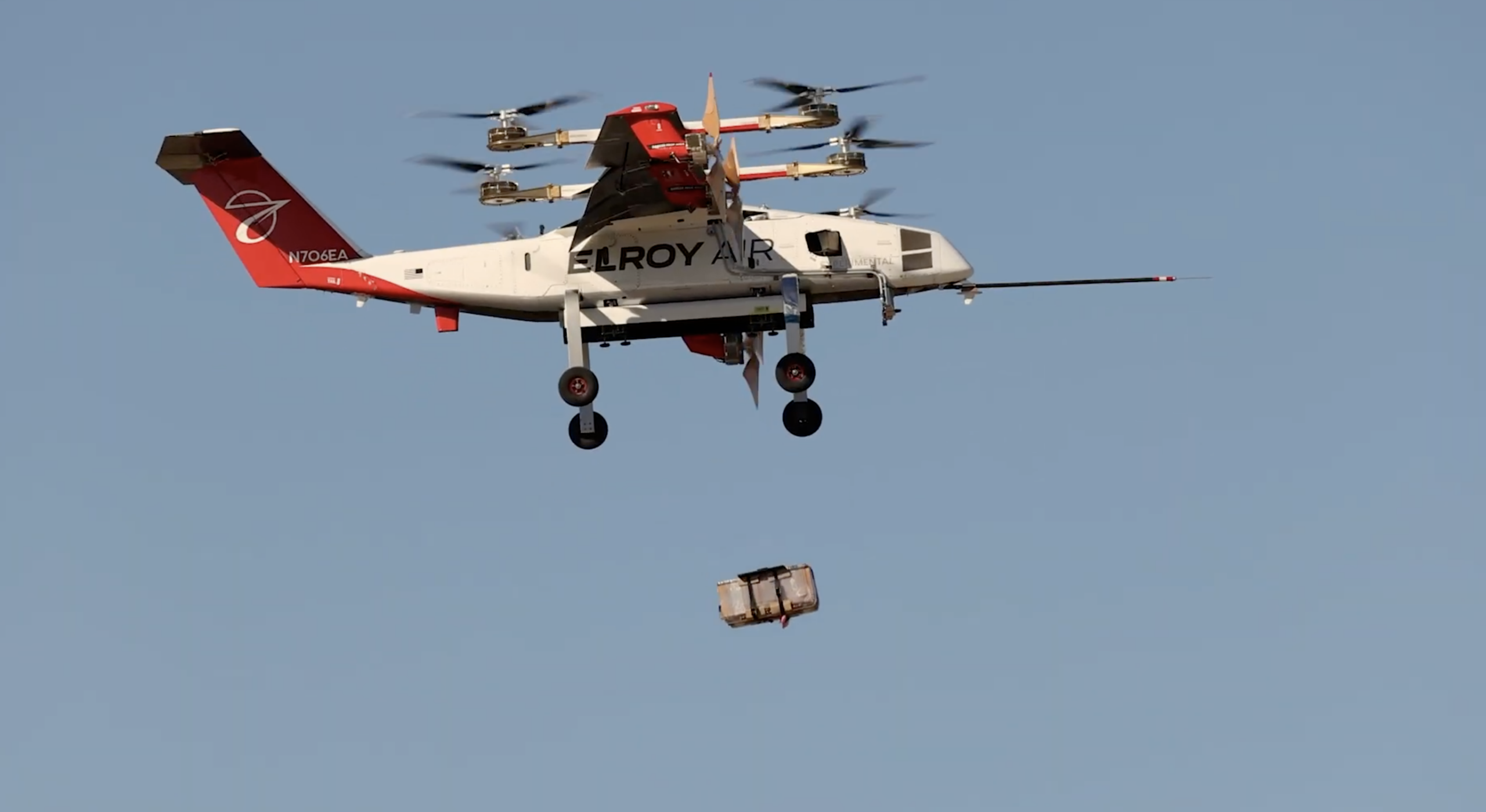 Chaparral drone demonstrates new delivery modes.