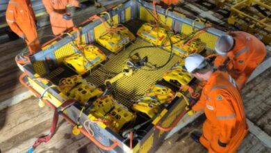 Sonardyne’s On Demand Ocean Bottom Nodes.