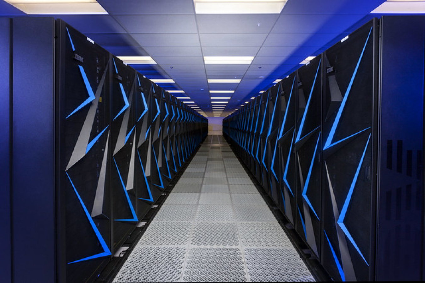 Supercomputer 1. High-performance computing systems support AI-driven scientific research and large-scale data analysis for national security applications. Photo: US Department of Energy