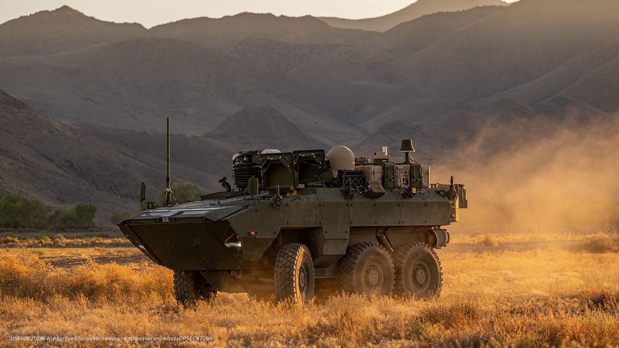 The Cottonmouth advanced reconnaissance vehicle