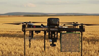 The The SAKER Scout unmanned aerial system. Photo: SAKER UAV/Twist Robotics