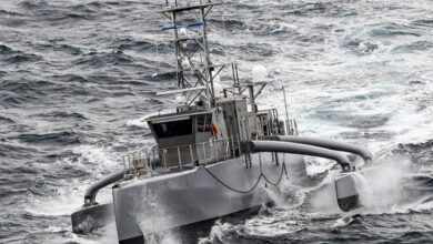 ONR delivered the Medium Displacement Unmanned Surface Vessel (MDUSV) Seahawk to the Fleet in 2026. The vessel can perform multiple mission sets, and together with its predecessor Sea Hunter, represents critical new capability for the Warfighter.